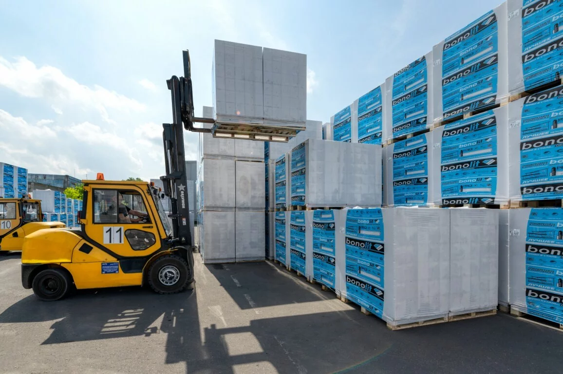 Газобетон Bonolit D600 600х500х250 мм фото 3