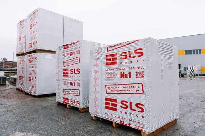 Газобетон Белорусский SLS D600 625х300х250 мм фото 1
