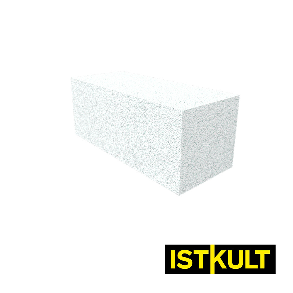 Газобетонный блок ISTKULT D700 B5,0 625х250х250 мм